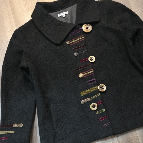 NorthStyle Artisan Boiled Wool Jacket .Size XL - Picture 4 of 16